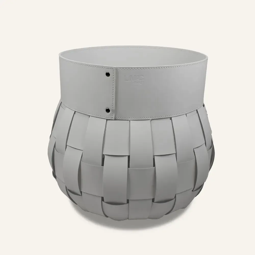 Boîtes de rangement  - Panier rangement tressé TRECCIO HABITA - LIMAC DESIGN