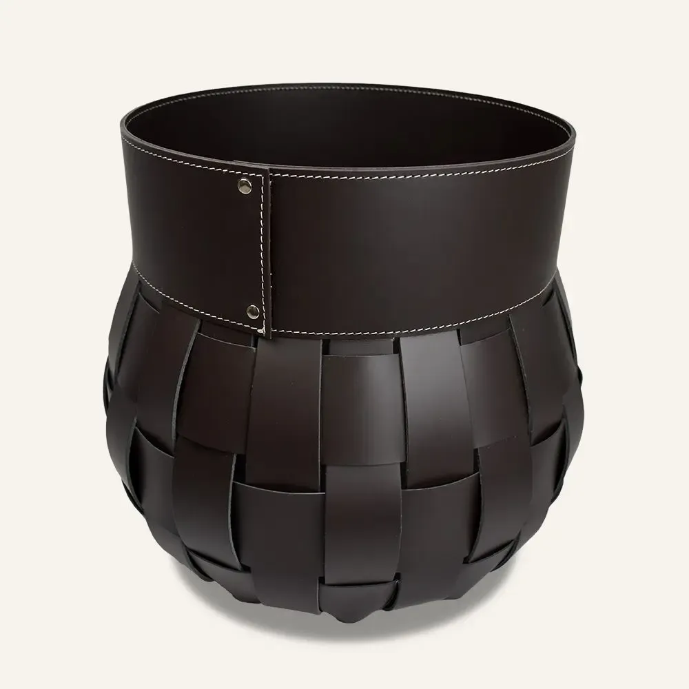 Boîtes de rangement  - Panier rangement tressé TRECCIO HABITA - LIMAC DESIGN
