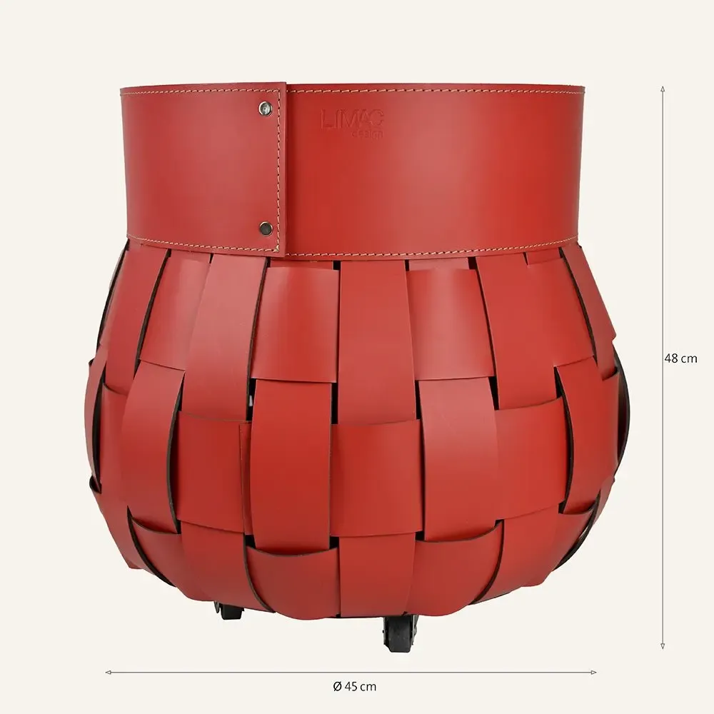 Boîtes de rangement  - Panier rangement tressé TRECCIO HABITA - LIMAC DESIGN