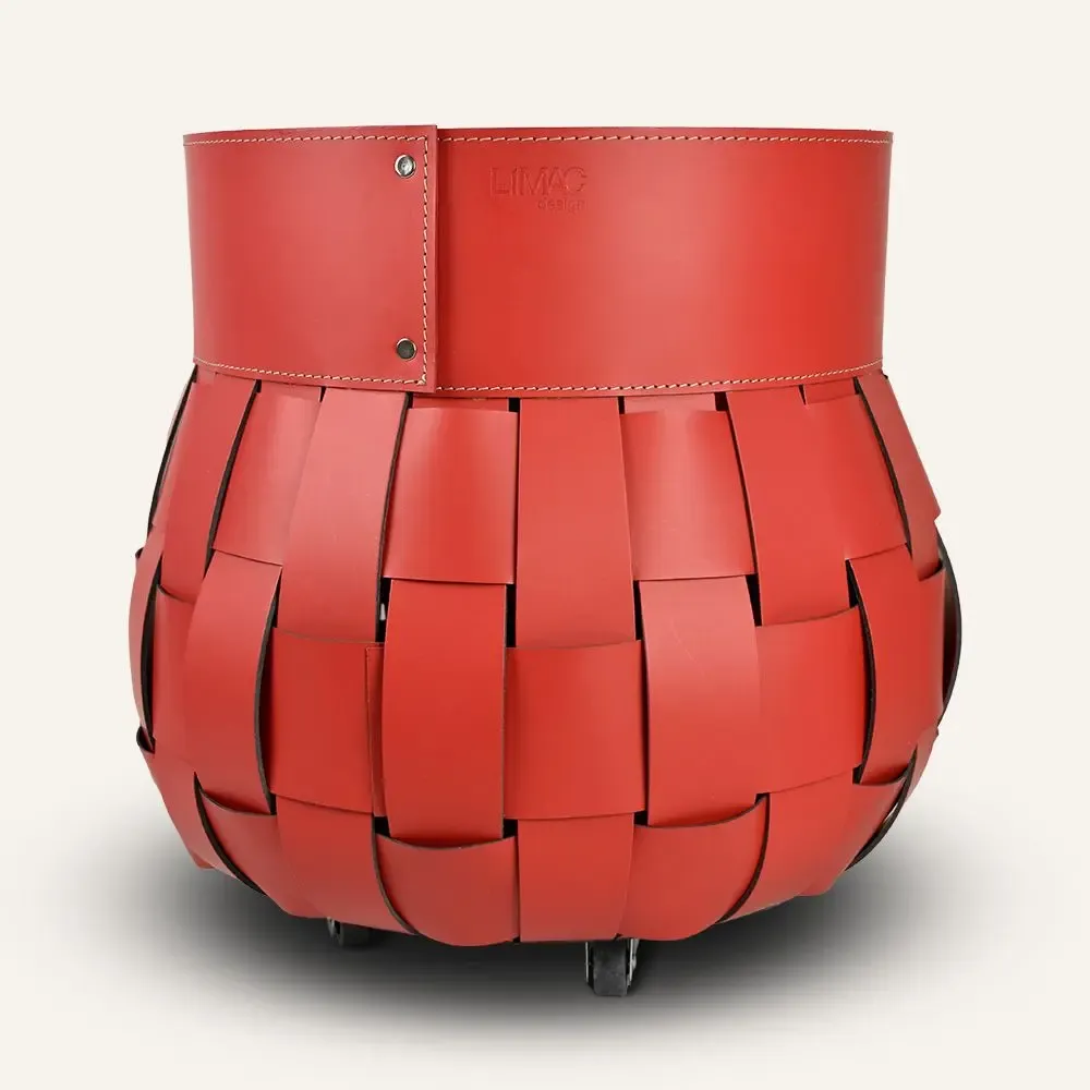 Boîtes de rangement  - Panier rangement tressé TRECCIO HABITA - LIMAC DESIGN