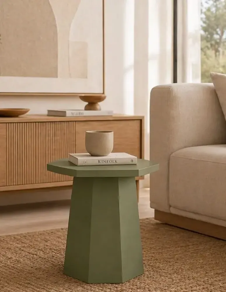 Coffee tables - Goxoa sofa end table - BELHARRA DESIGN