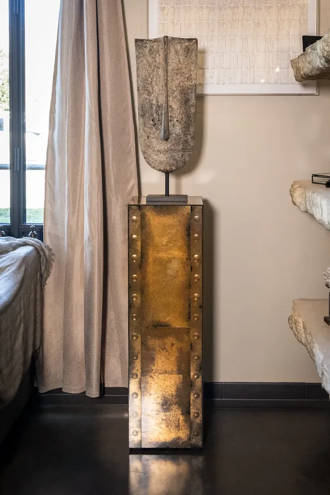 Consoles - Mobilier miroir doré - ATELIERS DAVOY