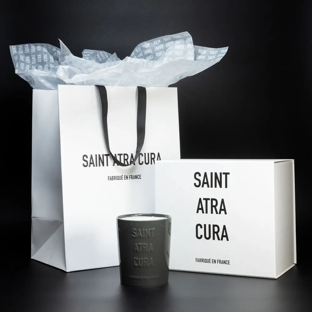 Gifts - Large Candle - Pink Pepper Leather - SAINT ATRA CURA