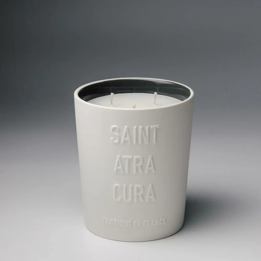 Gifts - Large Candle - Pink Pepper Leather - SAINT ATRA CURA