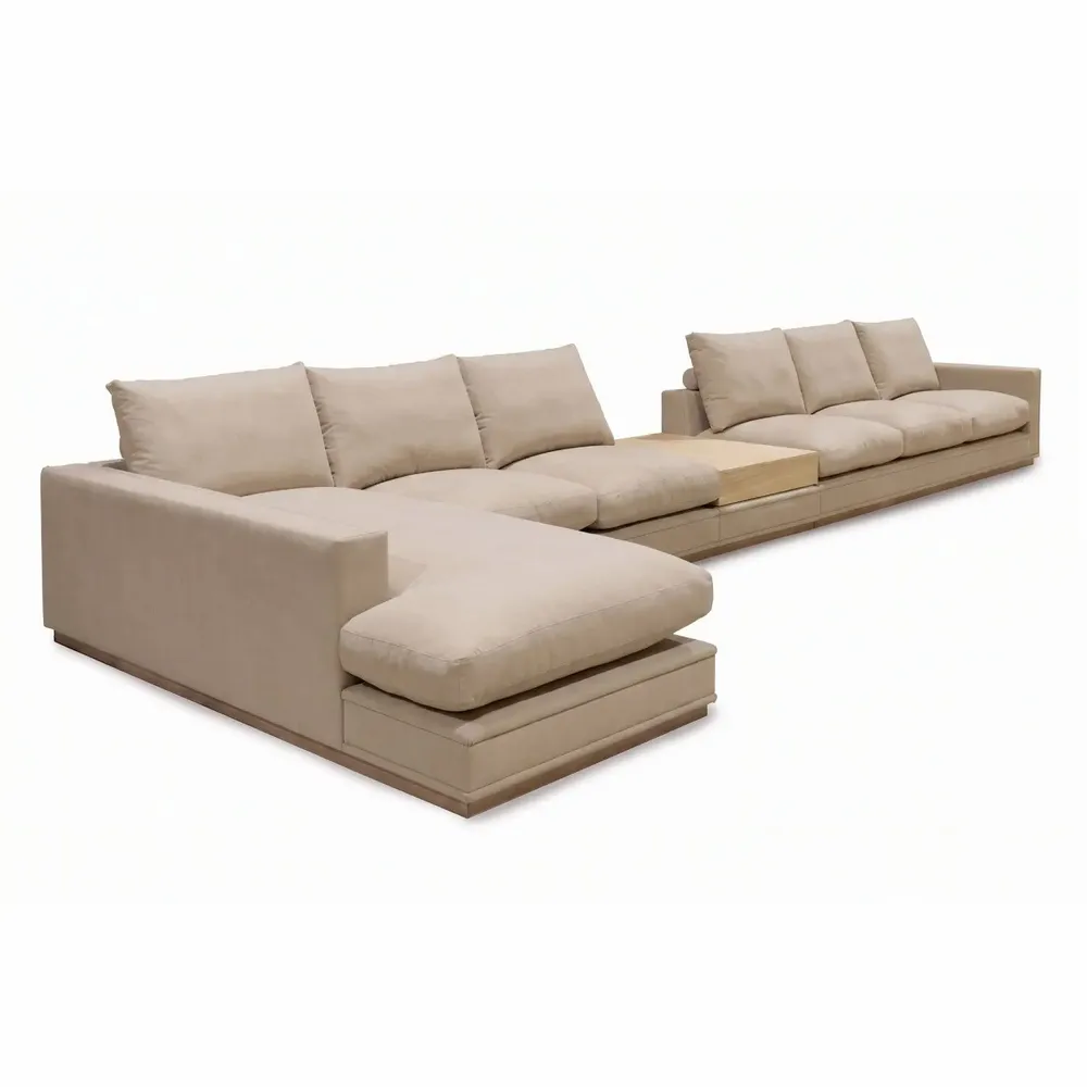 Canapés - Special Byron | Canapé d'angle sur mesure avec chaise longue - CREARTE COLLECTIONS