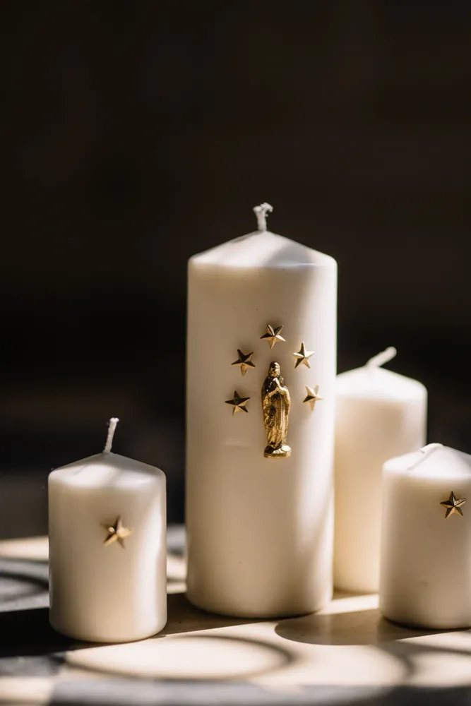 Objets de décoration - Bijou de bougie Ave Maria - BONCOEURS