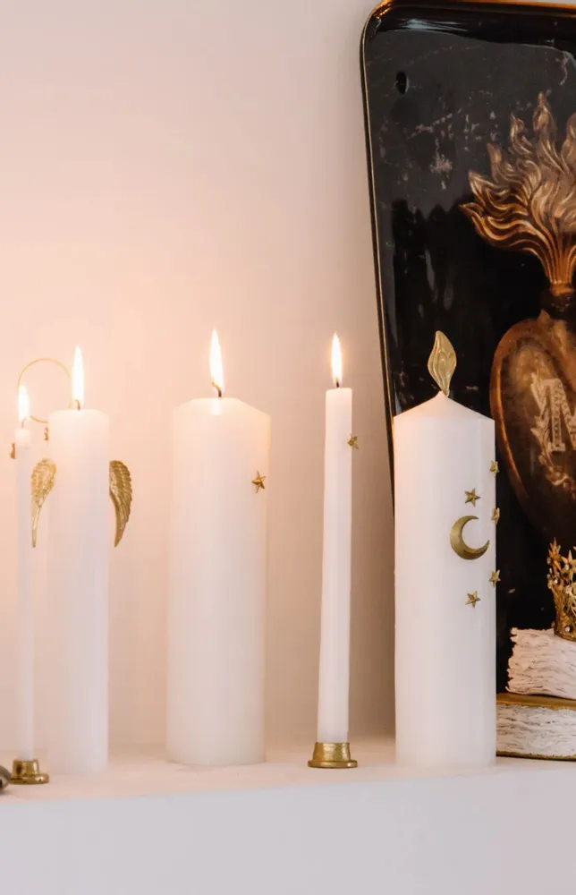 Objets de décoration - Bougeoir en laiton - BONCOEURS