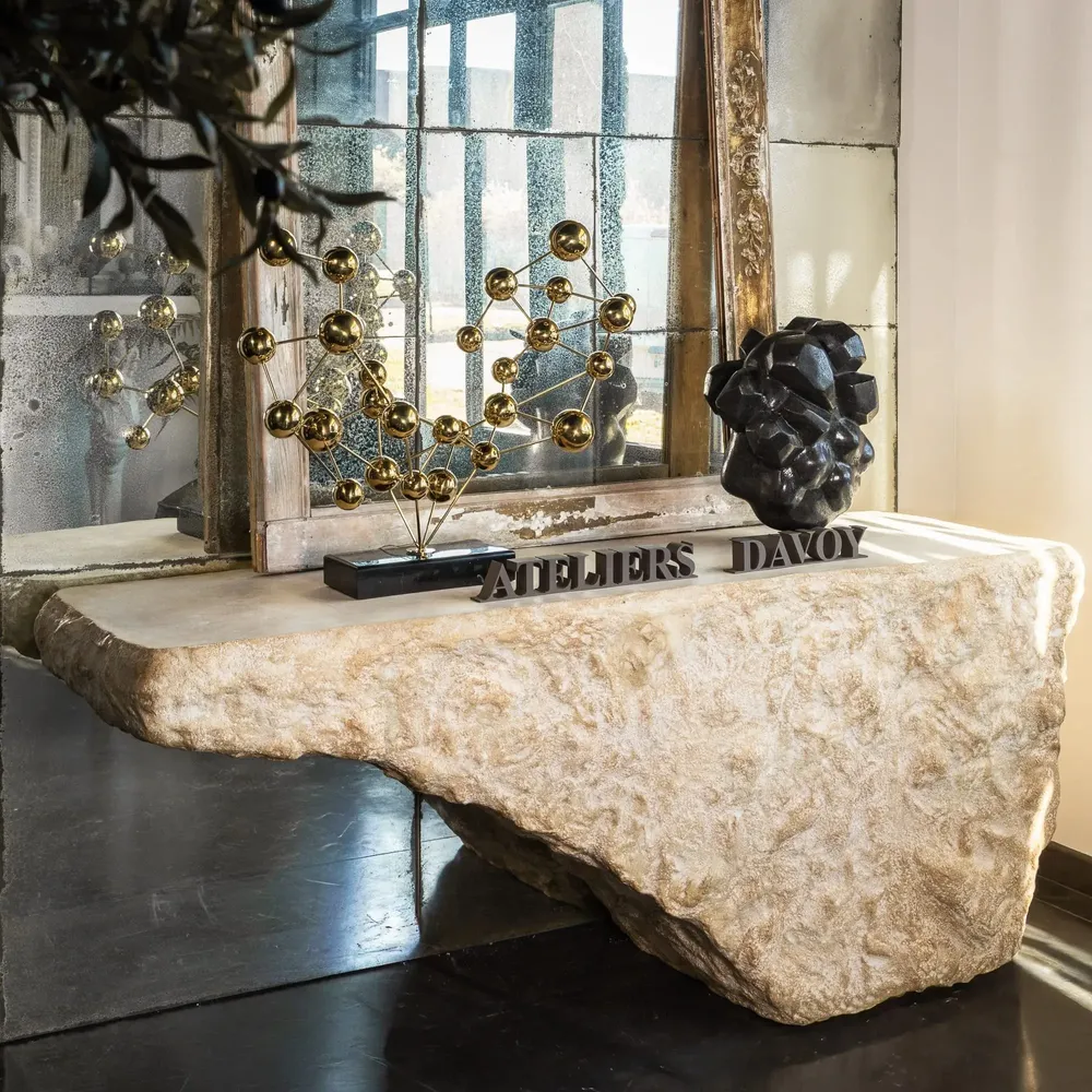 Other tables - Stone effect furniture - ATELIERS DAVOY