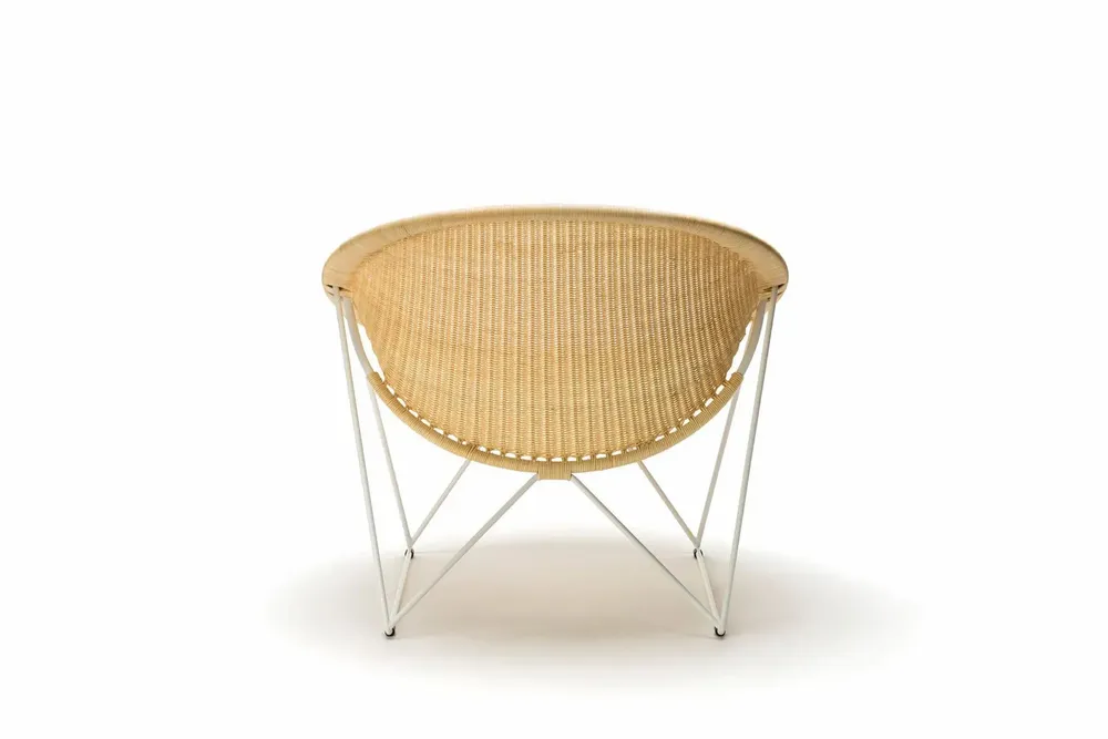 Chaises longues - C317 lounge chair cadre blanc intérieur & exterieur | fauteuils - FEELGOOD DESIGNS