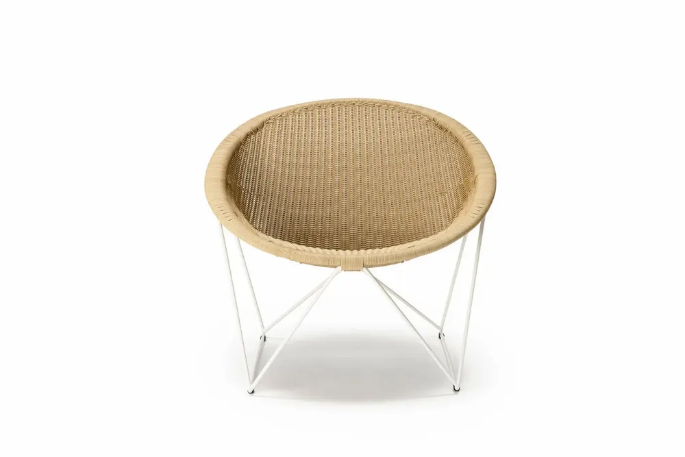 Chaises longues - C317 lounge chair cadre blanc intérieur & exterieur | fauteuils - FEELGOOD DESIGNS
