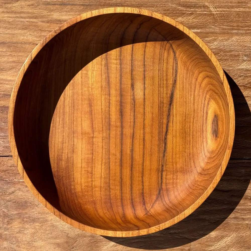 Bowls - Monoxyl teak bowl, bowl or presentation dish D25 H5.5 - OFFICE OBJETS