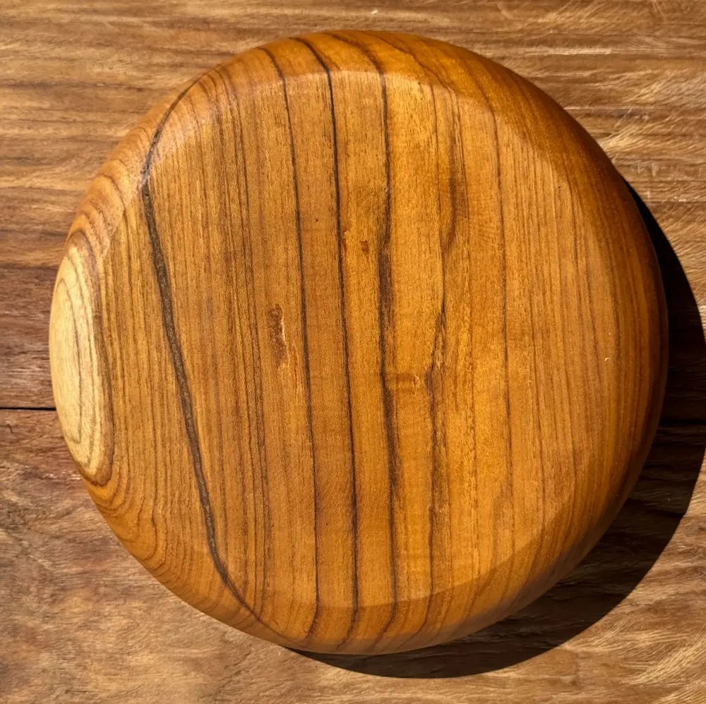 Bowls - Monoxyl teak bowl, bowl or presentation dish D25 H5.5 - OFFICE OBJETS