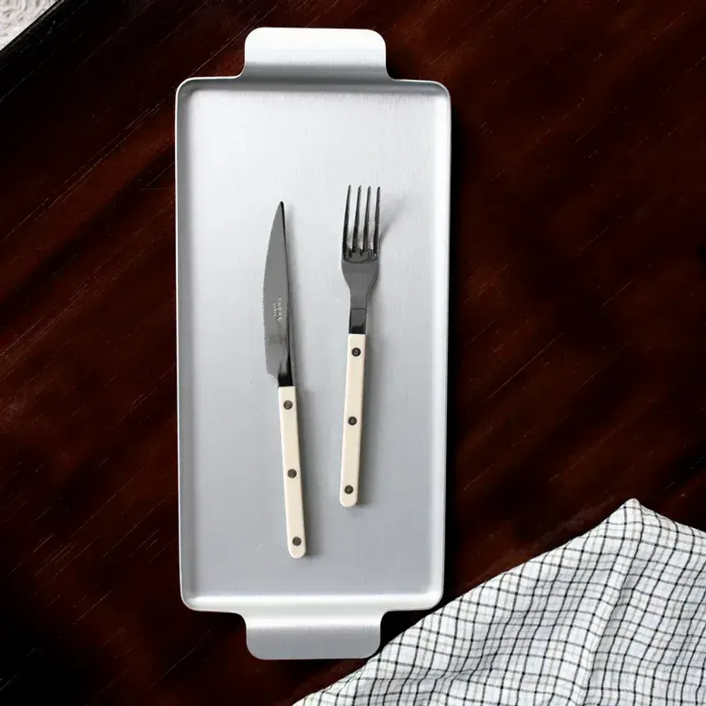 Flatware - 4 pieces cutlery set - Bistrot, Ivory - SABRE PARIS