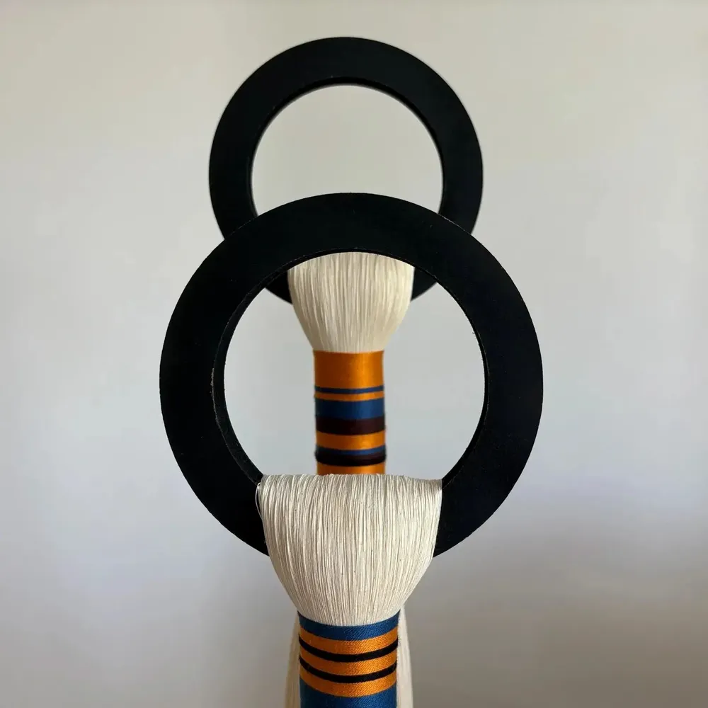 Decorative objects - Unity Totems: 2-Piece Handmade Desktop Sculpture Set - SARMAL DESIGN