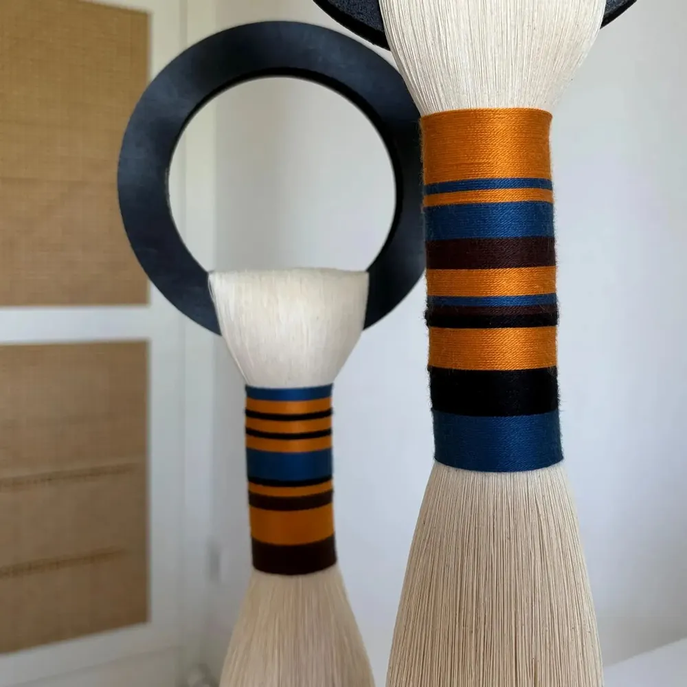 Decorative objects - Unity Totems: 2-Piece Handmade Desktop Sculpture Set - SARMAL DESIGN