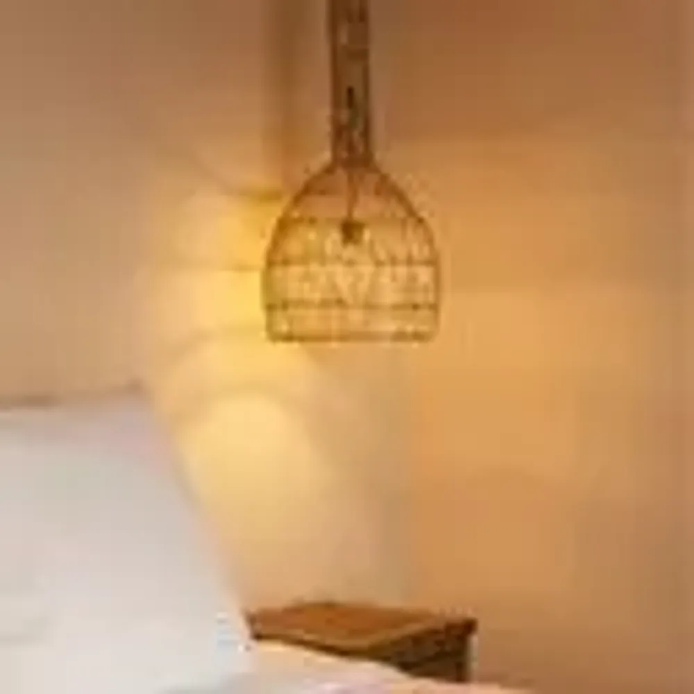 Hanging lights - APRIL - Rattan Pendant Light - HYDILE