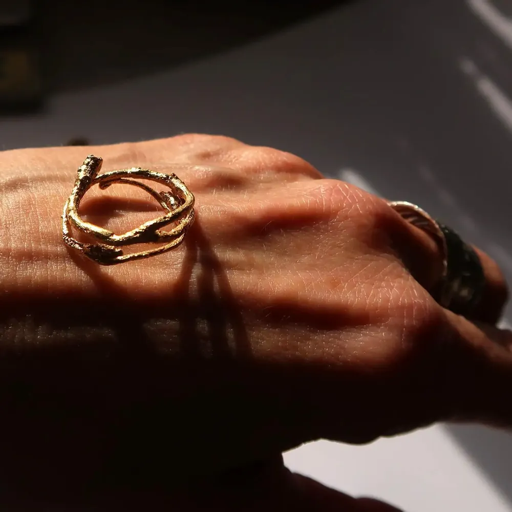 Bijoux - Bague en bouleau - LITTLE NOTHING - PAULA CASTRO