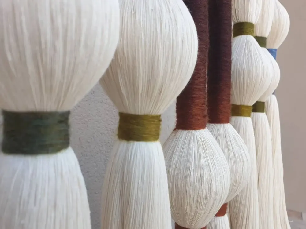 Other wall decoration - Architectural Tassels: Handmade Modern Macrame Wall Decor - SARMAL DESIGN