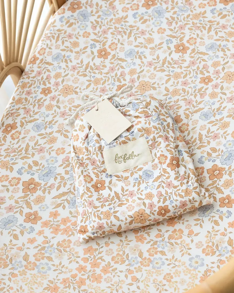 Linge de lit enfant - Draps pour berceau et berceau - FOX & FALLOW
