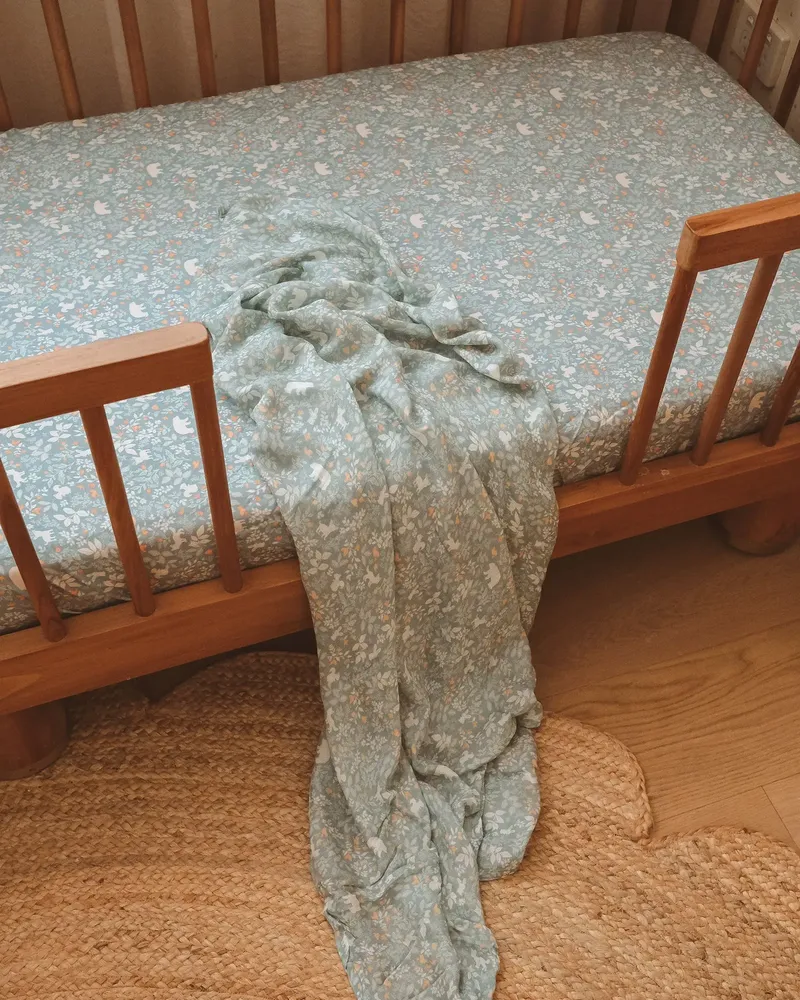Linge de lit enfant - Draps pour berceau et berceau - FOX & FALLOW