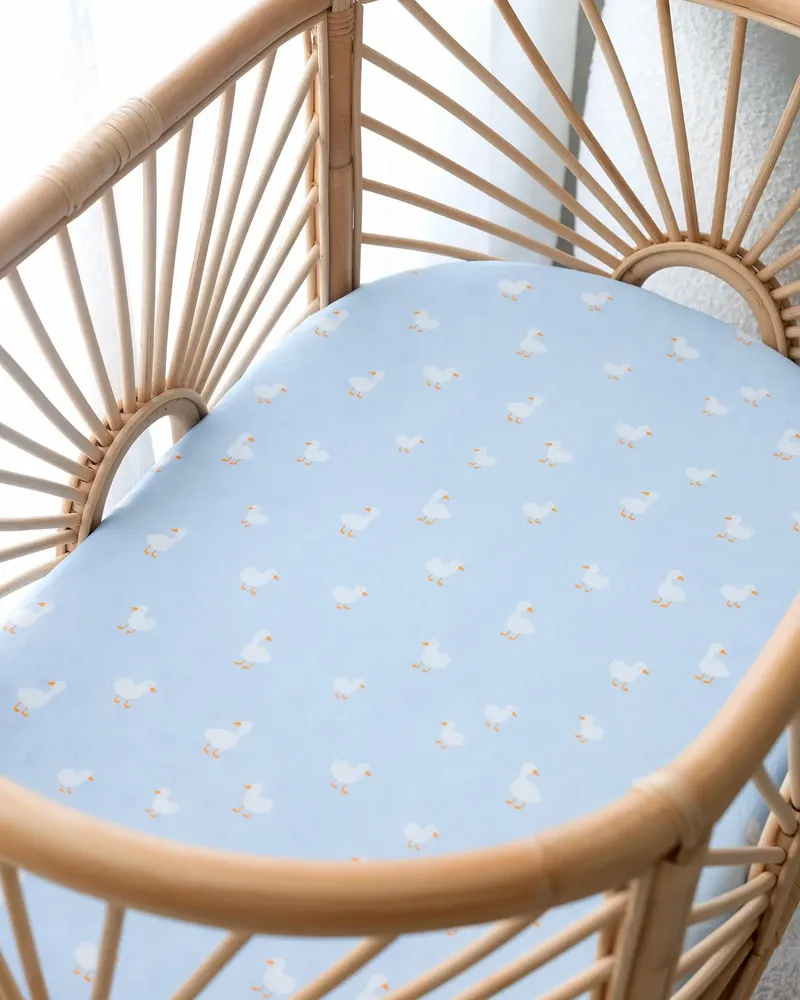 Linge de lit enfant - Draps pour berceau et berceau - FOX & FALLOW