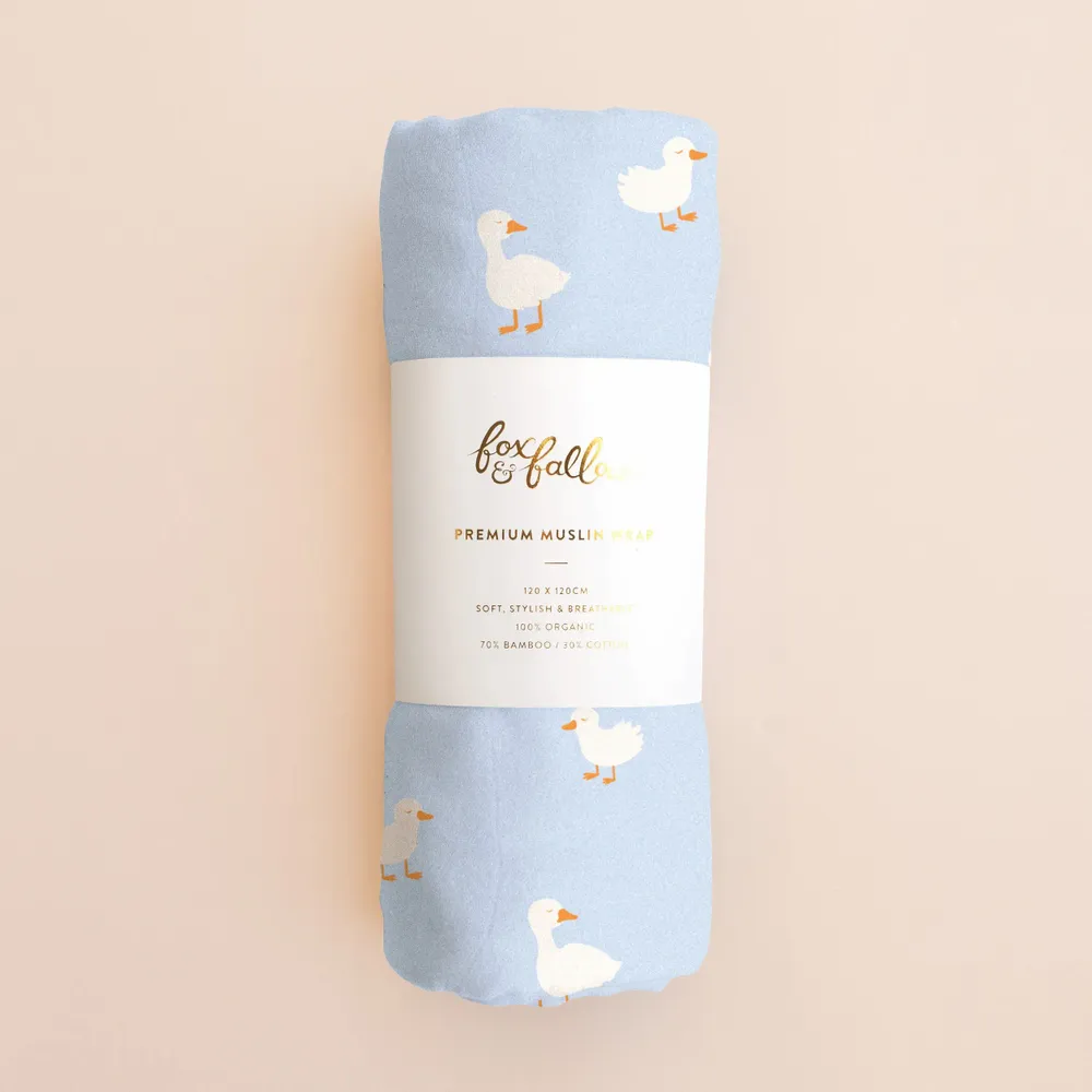 Linge de lit enfant - Wraps en mousseline - FOX & FALLOW