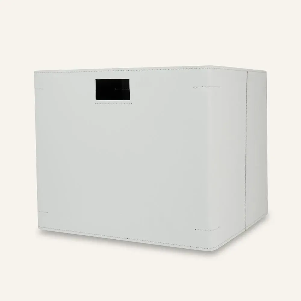 Paniers à linge - Panier à linge cuir avec poignées NOEGI - LIMAC DESIGN