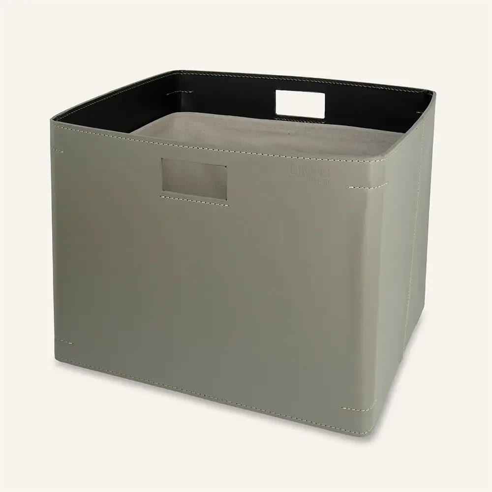 Paniers à linge - Panier à linge cuir avec poignées NOEGI - LIMAC DESIGN
