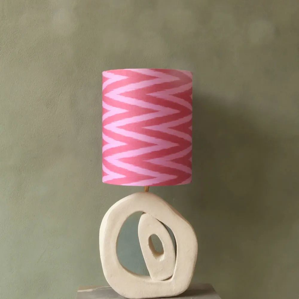 Lampes de table - Lampe de table en céramique artisanale Inner Circle - STUDIO WILD ORANGE