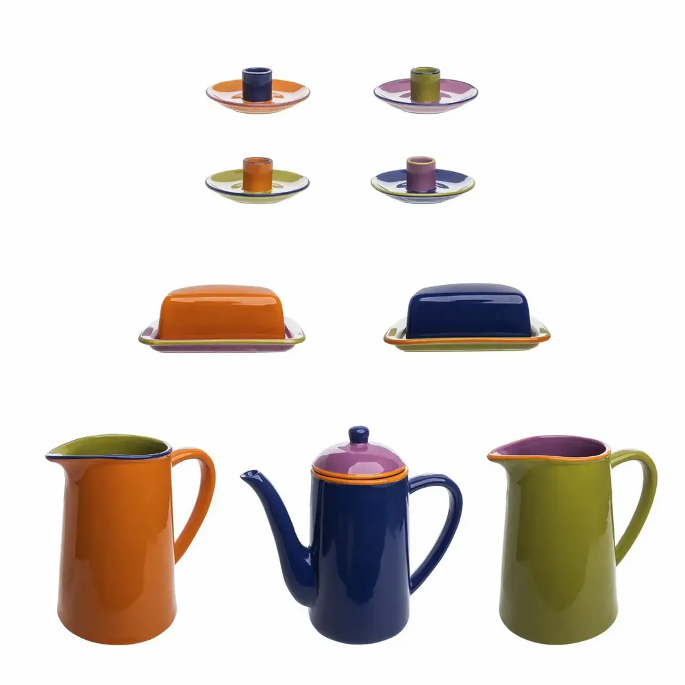 Assiettes au quotidien - Collection de vaisselle colorée COLOURI - TRANQUILLO