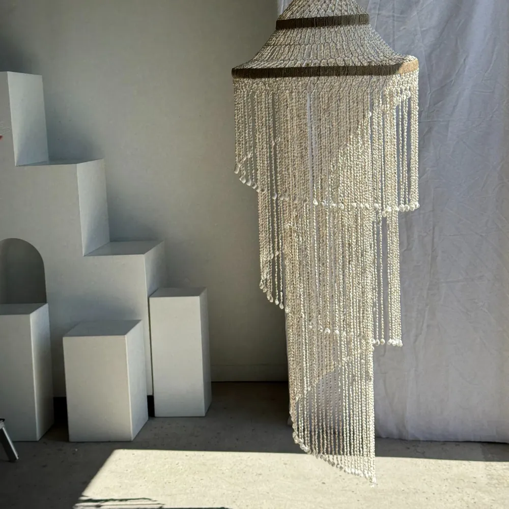 Objets de décoration - Immense suspension coquillage torsadé H208 D57 - OFFICE OBJETS