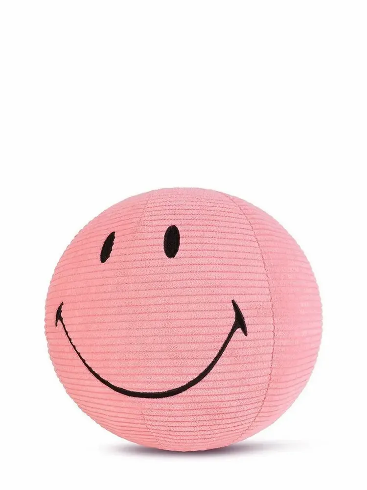 Soft toy - SMILEY Plush Toy – 23 cm Corduroy - STEMPELS ET CO