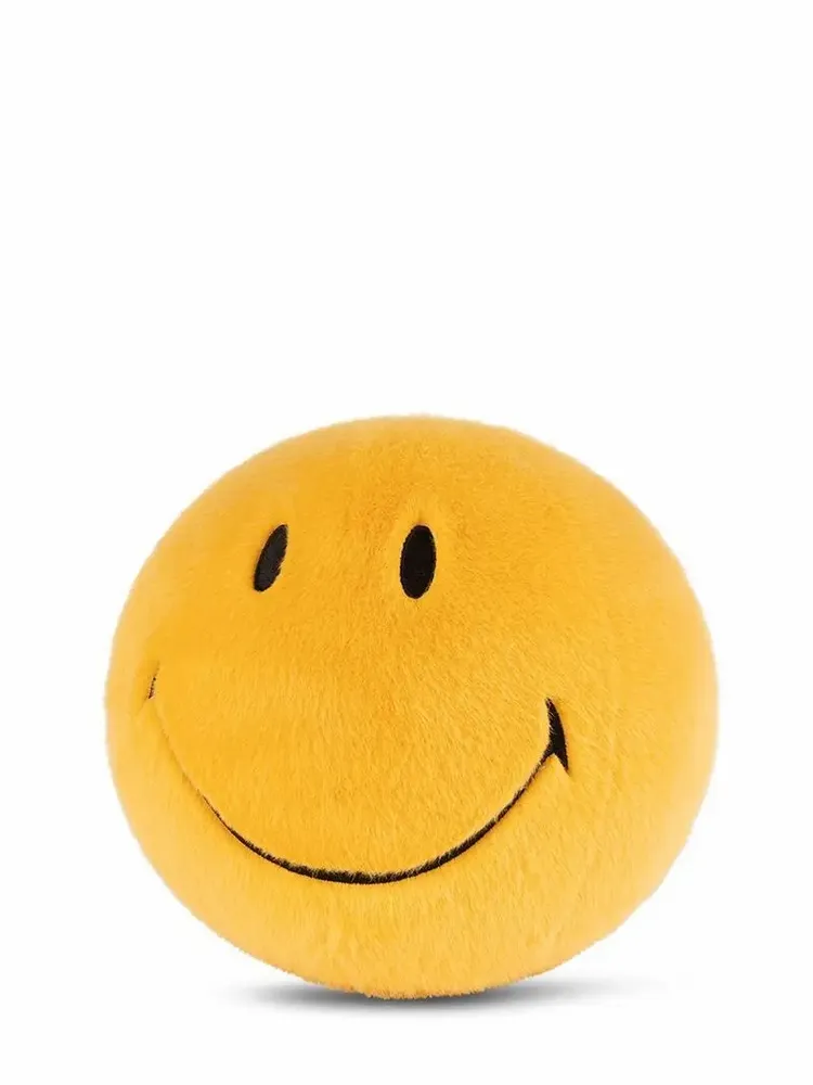 Soft toy - SMILEY soft toy – 23 cm Fuzzy - STEMPELS ET CO
