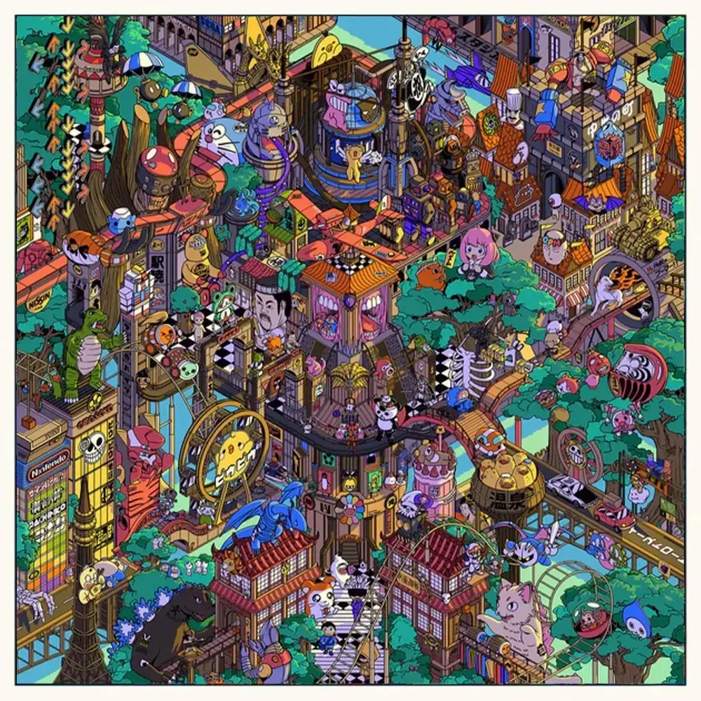 Poster - TOKYO PARADE print - PAIHEME STUDIO