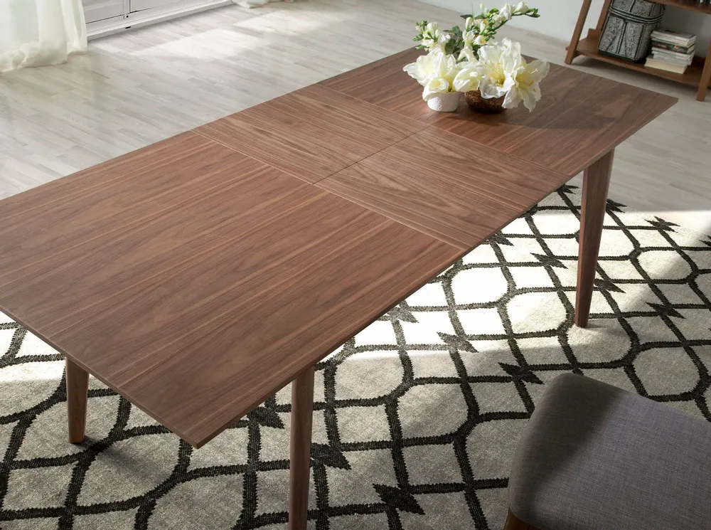 Dining Tables - Walnut extendable dining table - ANGEL CERDÁ