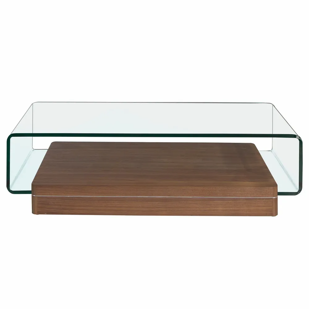 Coffee tables - Curved glass coffee table - ANGEL CERDÁ