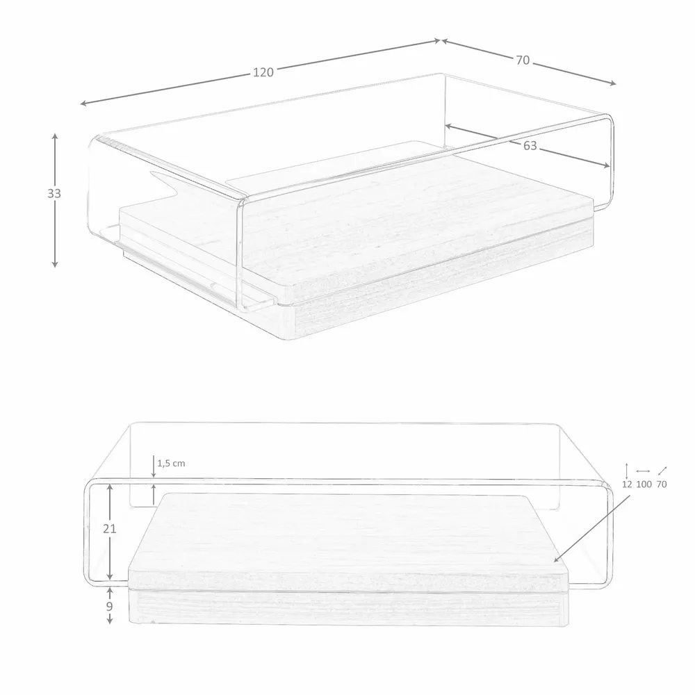 Coffee tables - Curved glass coffee table - ANGEL CERDÁ