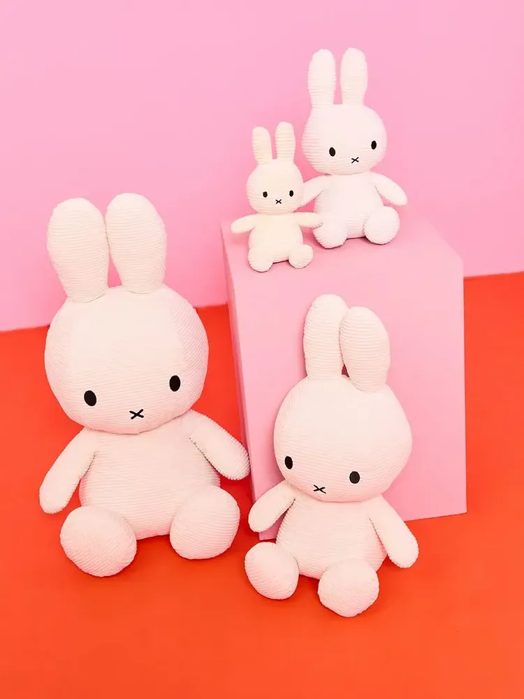 Soft toy - Bon Ton Toys Miffy ECO Corduroy - BON TON TOYS
