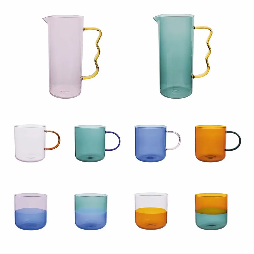 Glass - Borosilicate glass series RAIINBOW - TRANQUILLO