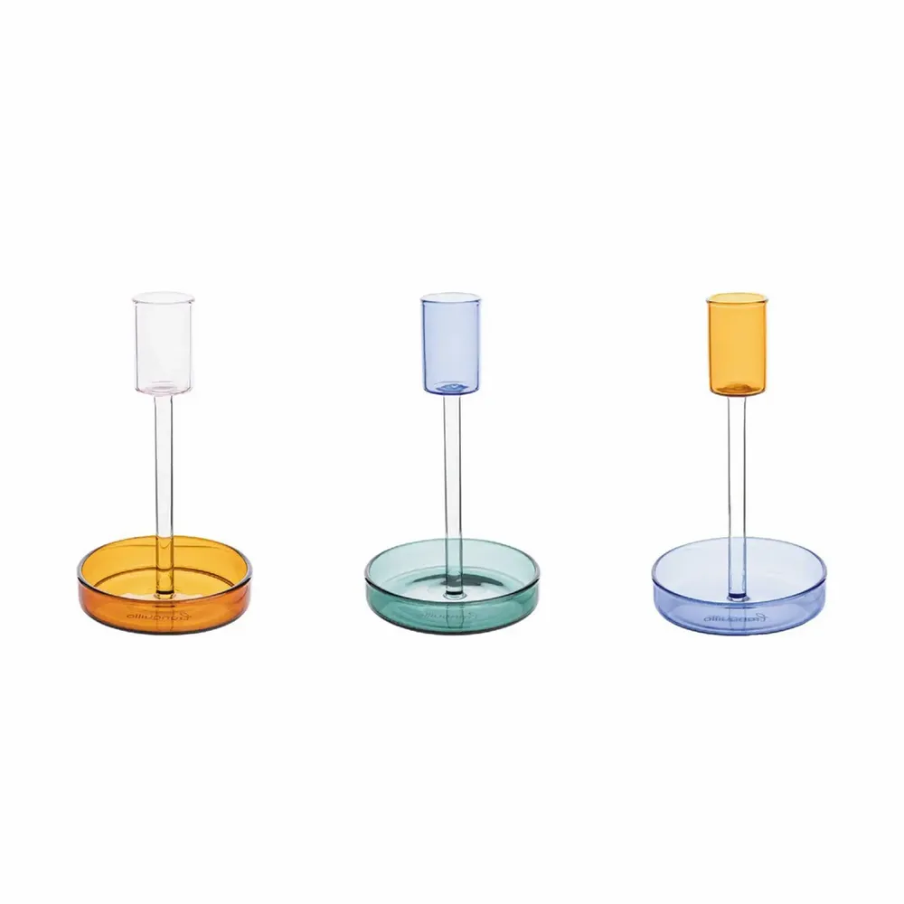 Glass - Borosilicate glass series RAIINBOW - TRANQUILLO