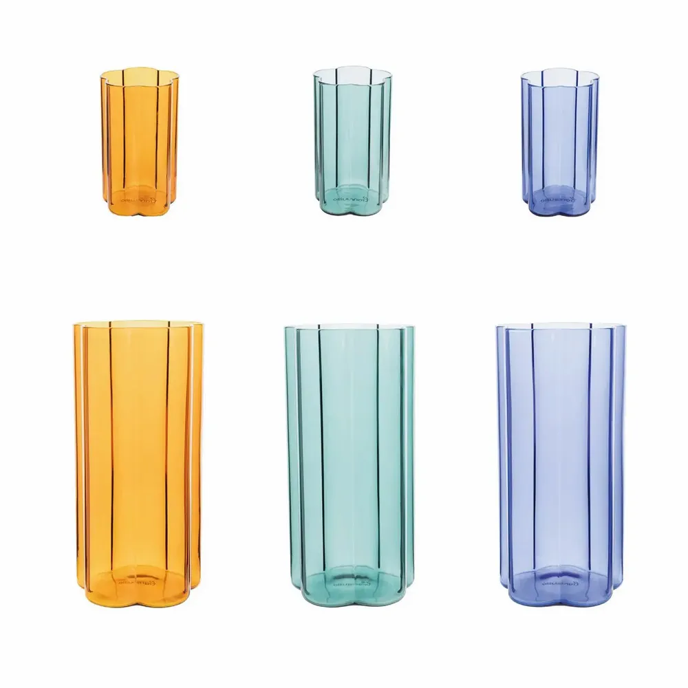 Glass - Borosilicate glass series RAIINBOW - TRANQUILLO