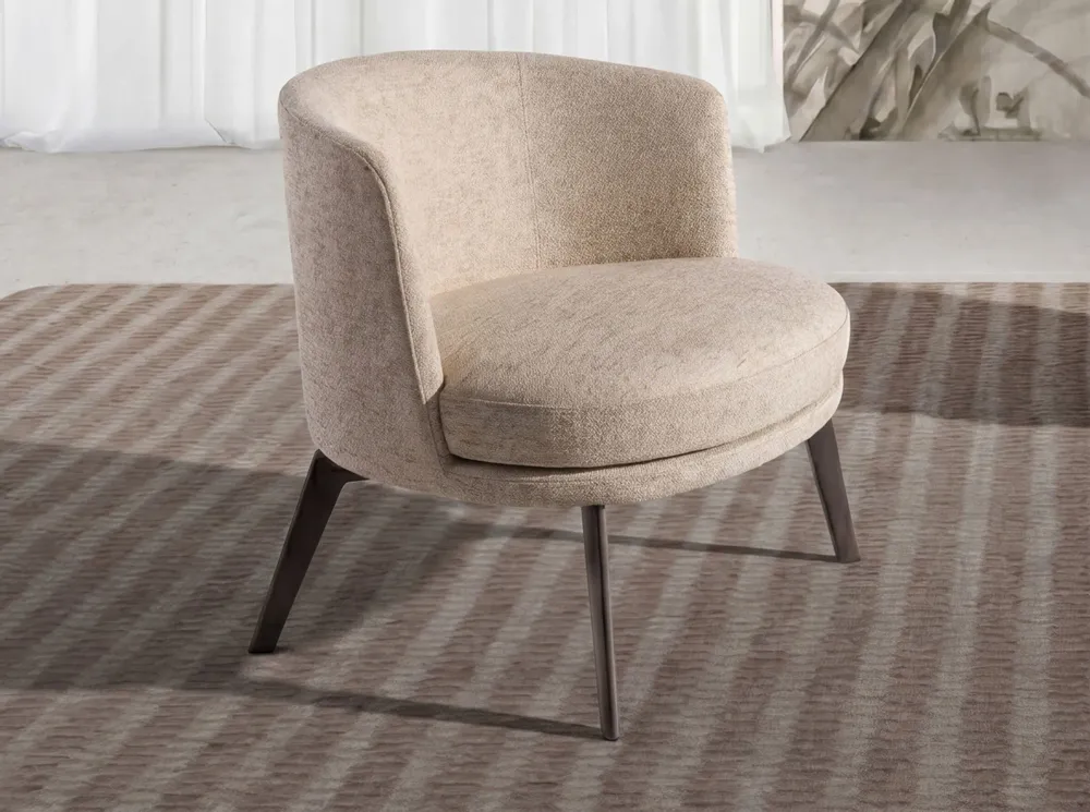 Armchairs - Cream fabric armchair - ANGEL CERDÁ