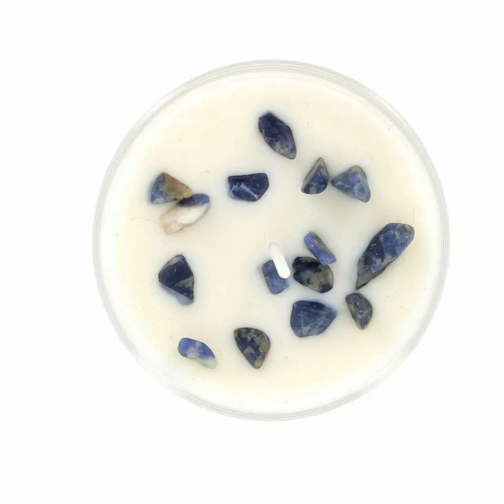 Scent diffusers - AU DIAPASON Scented Stone of Life Candle 130g – Sodalite - LIFE ON VENUS