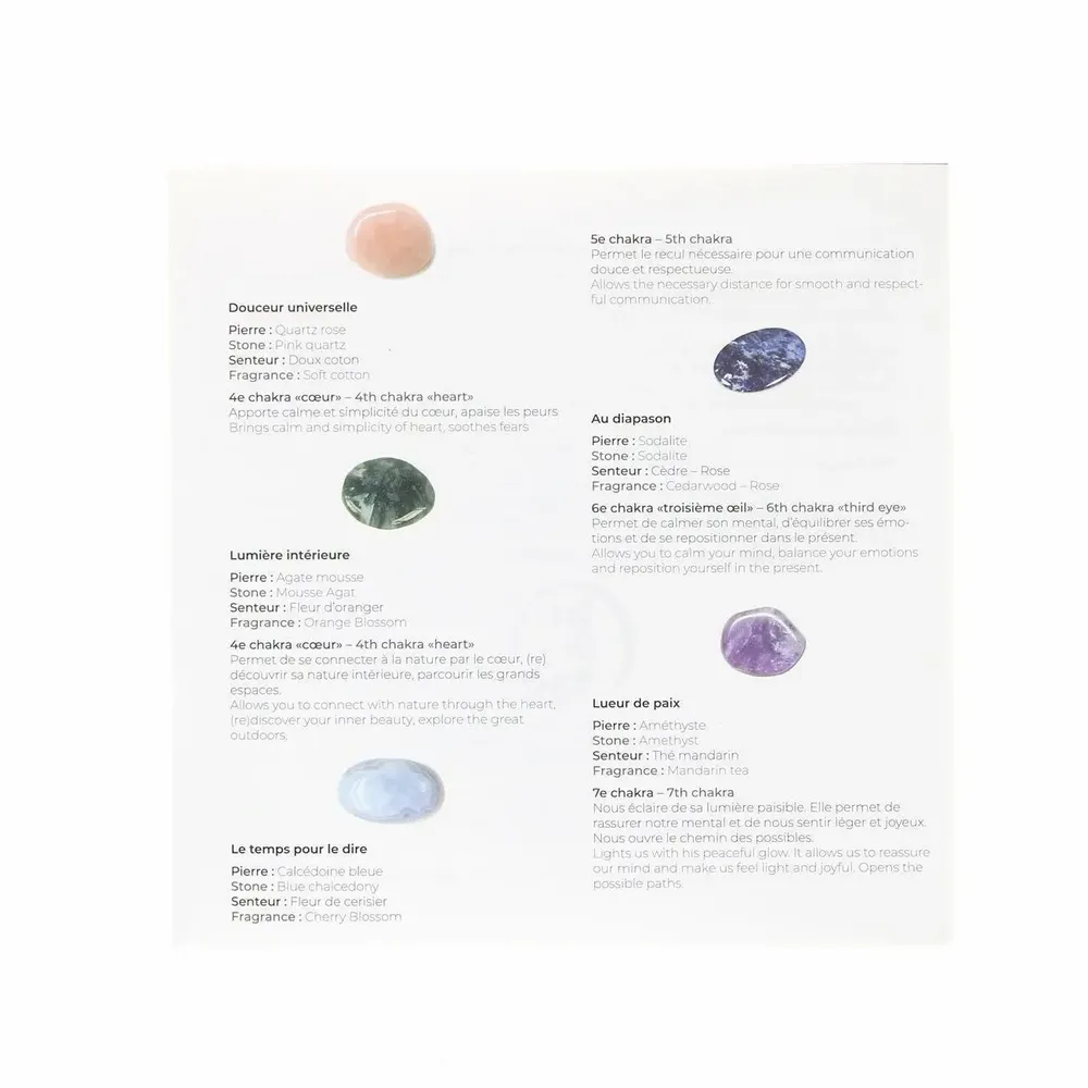 Scent diffusers - 9 MINI LIFESTONE CANDLES SET - LIFE ON VENUS