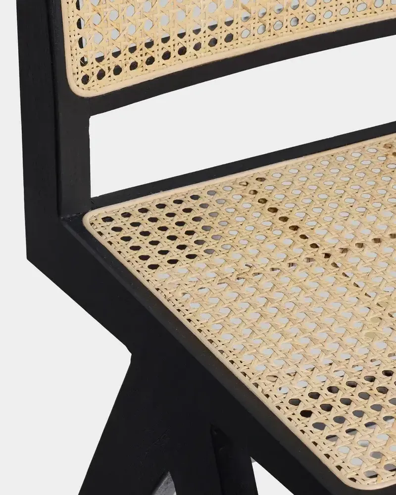 Chaises - Chaise Dwi Tanpa noir - DESIGN TRIP