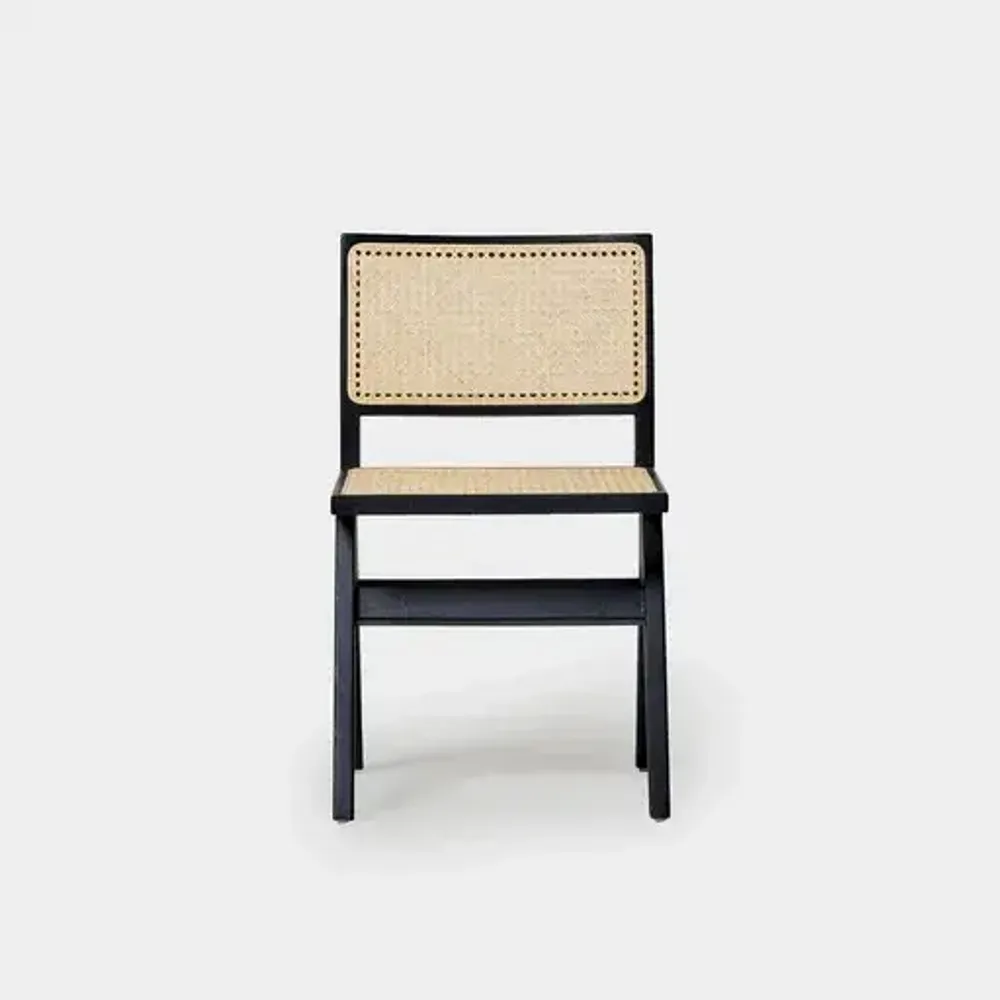 Chaises - Chaise Dwi Tanpa noir - DESIGN TRIP