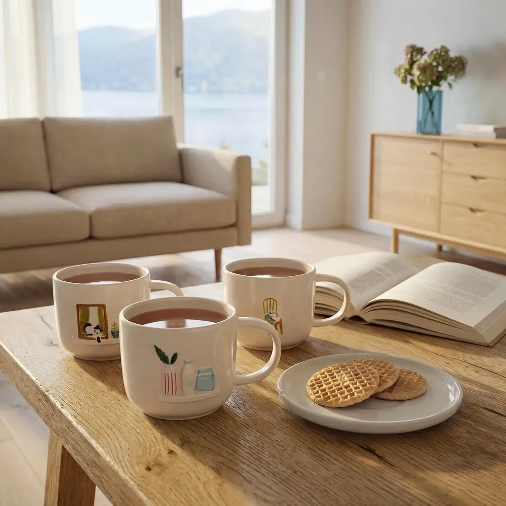 Assiettes au quotidien - Tasses à espresso BRUNETTEA - TRANQUILLO