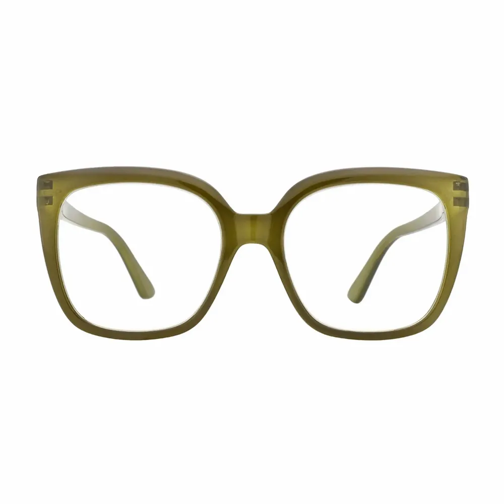 Lunettes - Lunettes de lecture 'Maddie' Olive - GOODLOOKERS