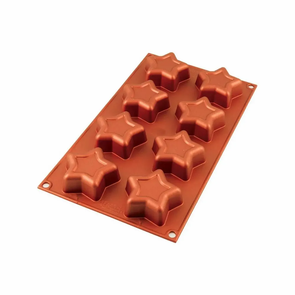 Kitchen utensils - SF107 - SILICONE MOULD STELLA ø70 H 25 MM - SILIKOMART S.R.L.