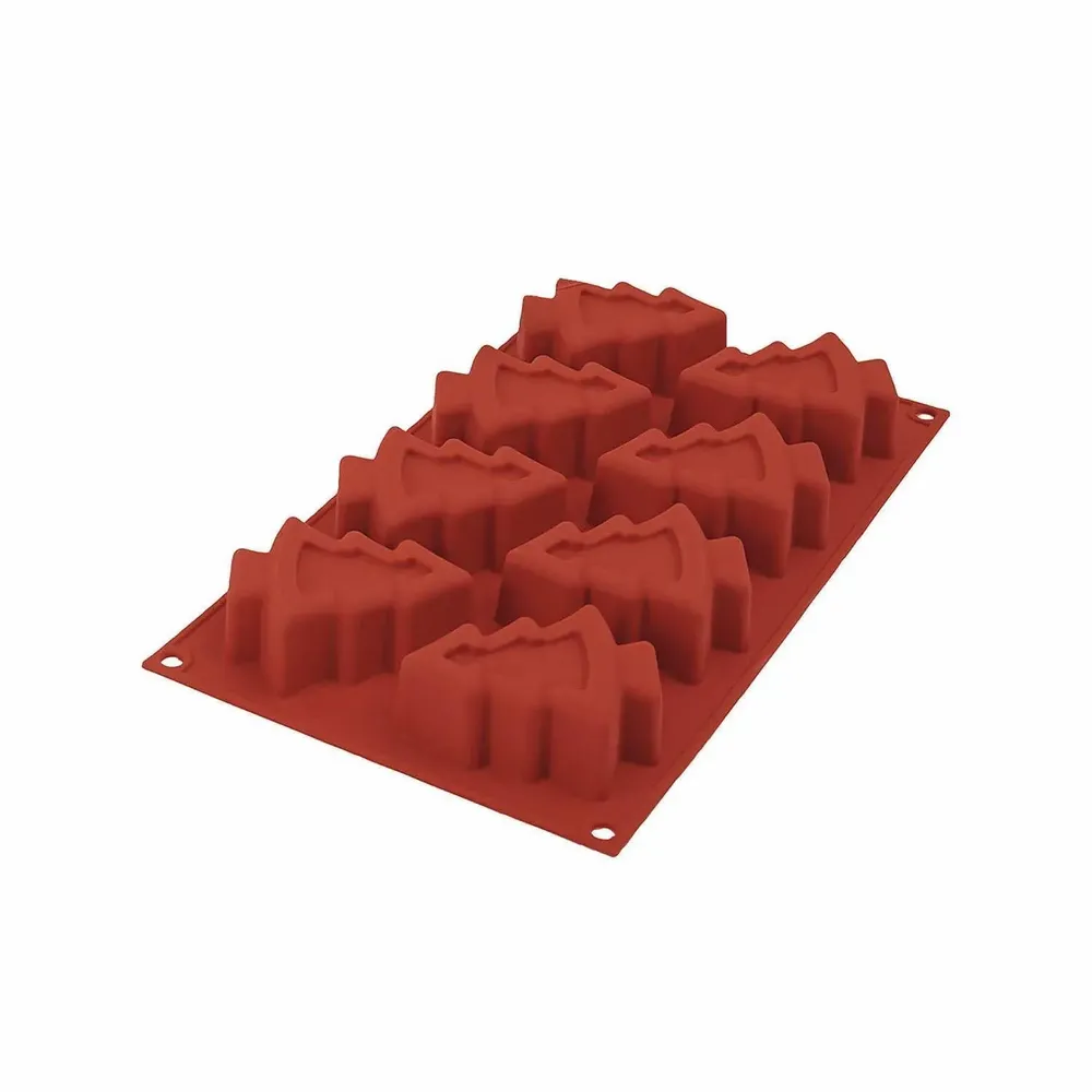 Kitchen utensils - SF108 - PINO SILICONE MOULD NR.8 83,5 X 68 H 30,5 MM - SILIKOMART S.R.L.